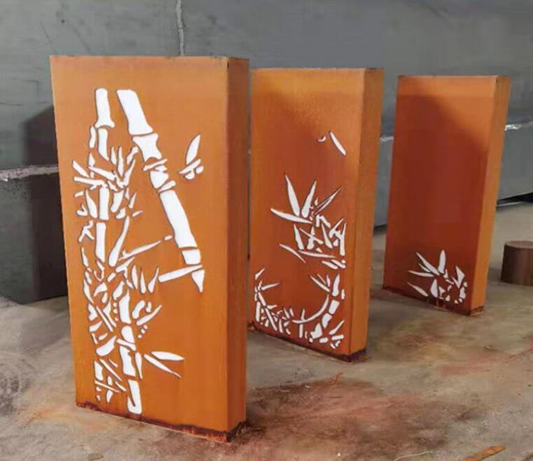 北海锈钢板灯箱