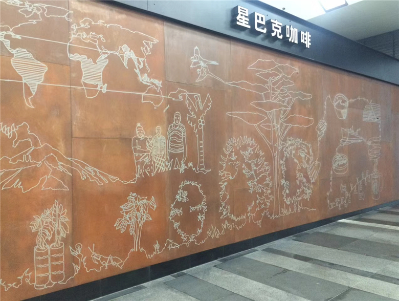 北海耐候钢幕墙